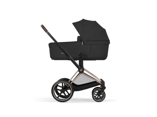 Kočík Cybex Priam Comfort 2026, rám Rose Gold - SEPIA BLACK 2