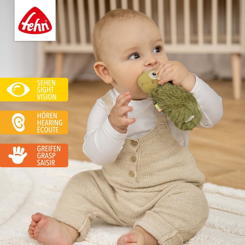 Ručná hrkálka chameleon, Crazy 1