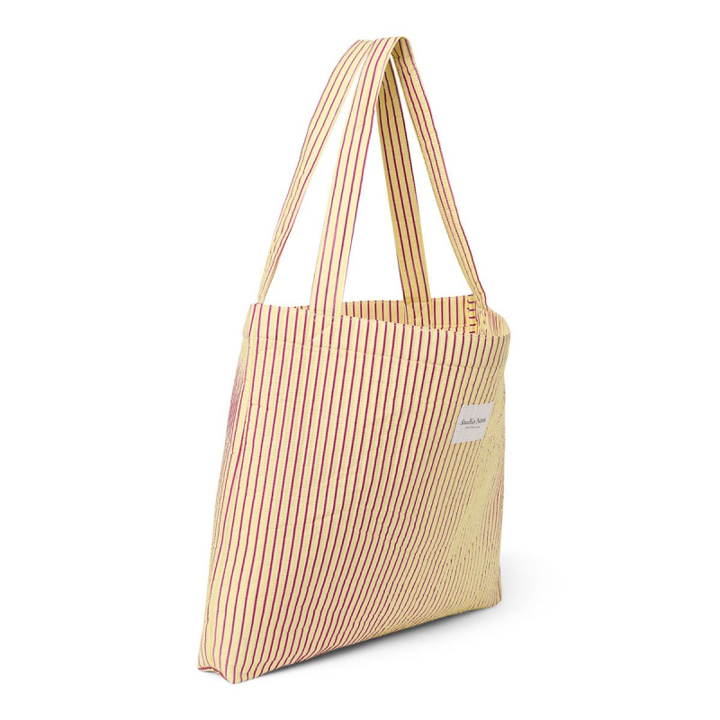 STUDIO NOOS - Poplin MOM BAG | Butter Yellow Striped 3