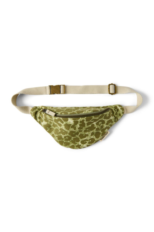 STUDIO NOOS - Cotton Mini FANNY pack - ladvinka | Green Leopard