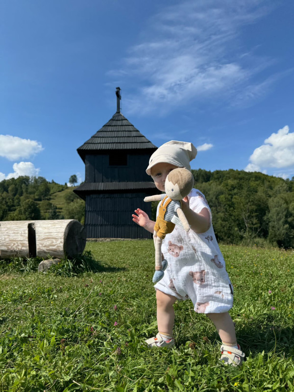 Detské rampersy Mušelín s volánikom - MACKO KOZERAWSKI 4
