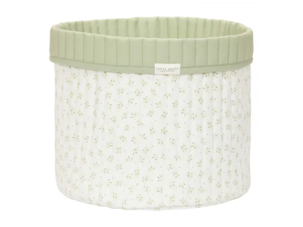 Košík textilný obojstranný veľký Blueberry Leaves