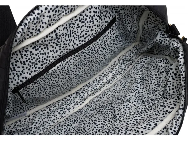 Prebaľovacia taška Puffed Moos Black 5