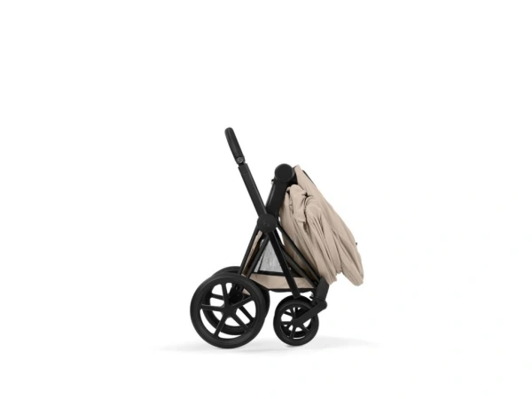 Kočík Cybex Priam Comfort 2026, rám Matt black - COZY BEIGE 9
