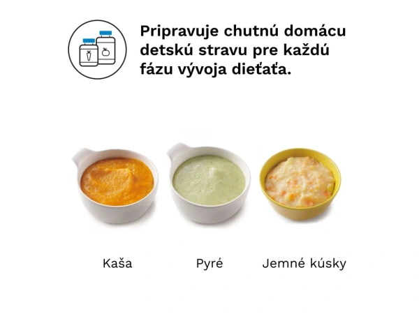 Baby Brezza Food Maker Deluxe - parný varič a mixér 2
