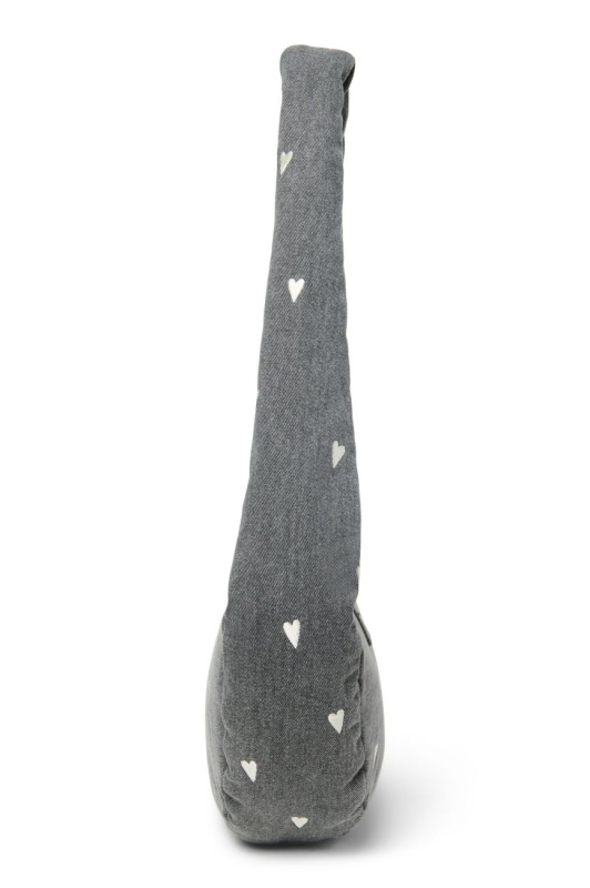 STUDIO NOOS - Denim Mini Cross Body Bag | Grey Hearts 2