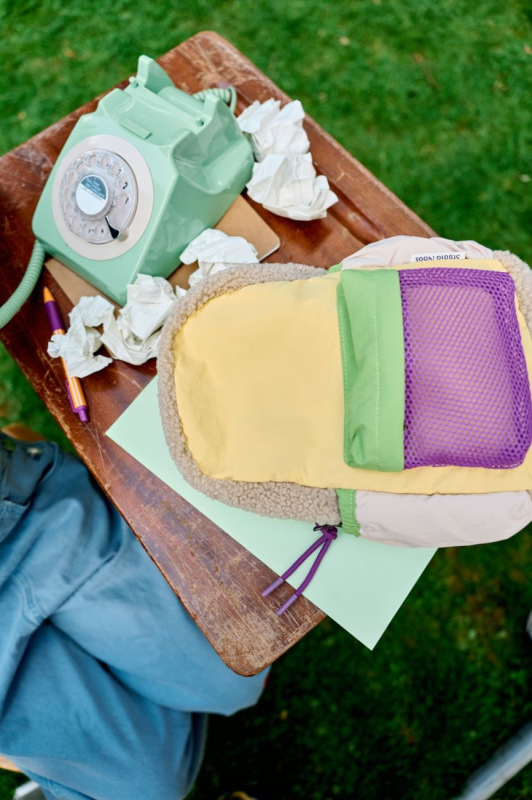 STUDIO NOOS - Packwork Mini BACKPACK - batůžek | Butter Yellow 4