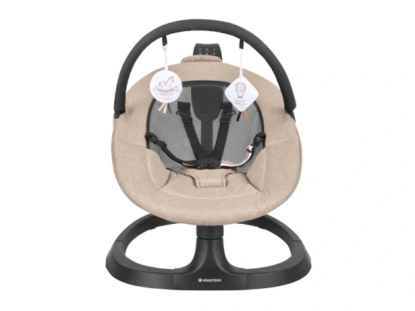 KikkaBoo Hojdacie lehátko elektrické Zazu Beige 8
