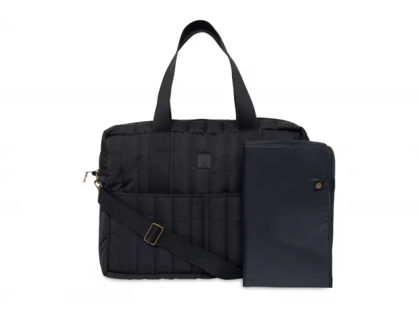 Prebaľovacia taška Puffed Moos Black 1