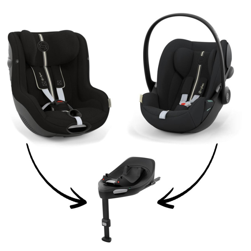 Modulárny set CYBEX G-Line Plus, Moon Black