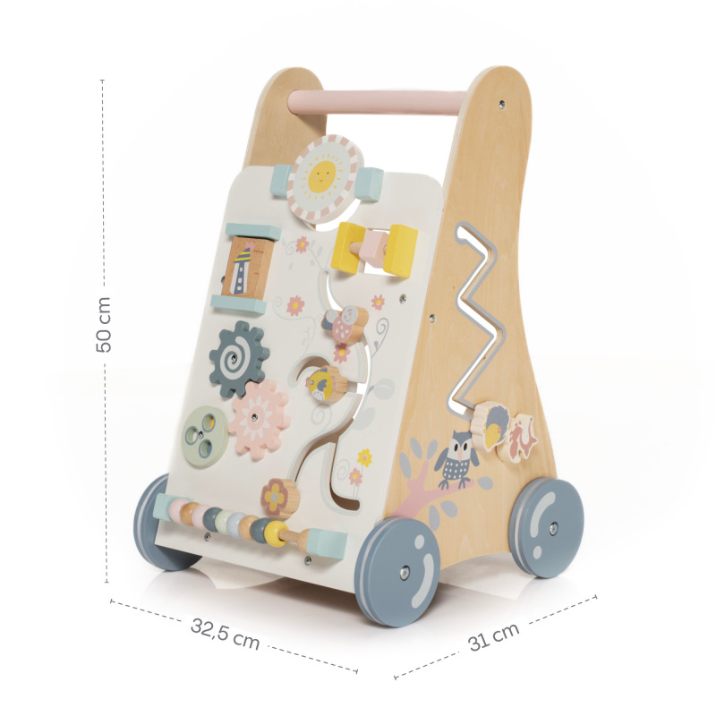 Dřevěné aktivity chodítko 1