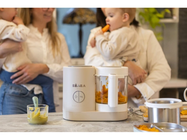 Parný varič + mixér BABYCOOK Neo Clay Earth 11
