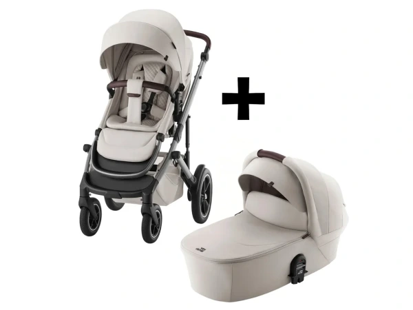 Set kočík Smile 5Z + hlboká korba Lux, Soft Taupe