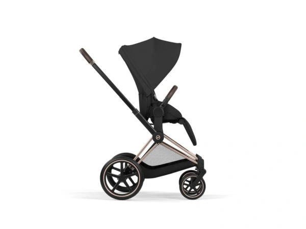 Kočík Cybex Priam Comfort 2026, rám Rose Gold - SEPIA BLACK 6