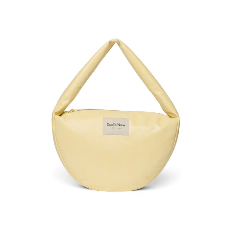 STUDIO NOOS - Leather Cross Body Bag | Butter Yellow