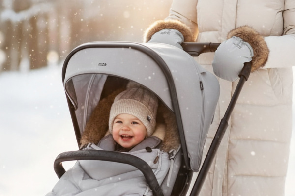 Zimné rukavice Fluffy 2, Old Pink 5