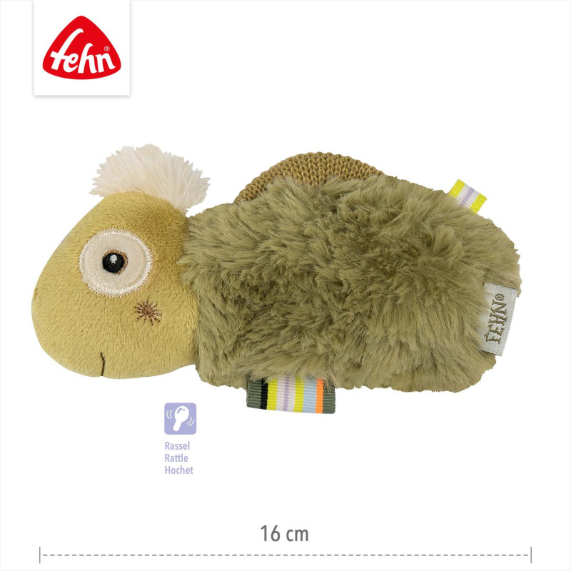 Ručná hrkálka chameleon, Crazy 4