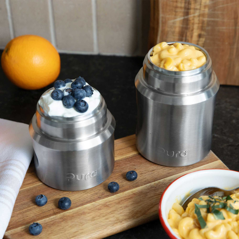 PURA Termo nádoba na jedlo 400ml, Mint 2