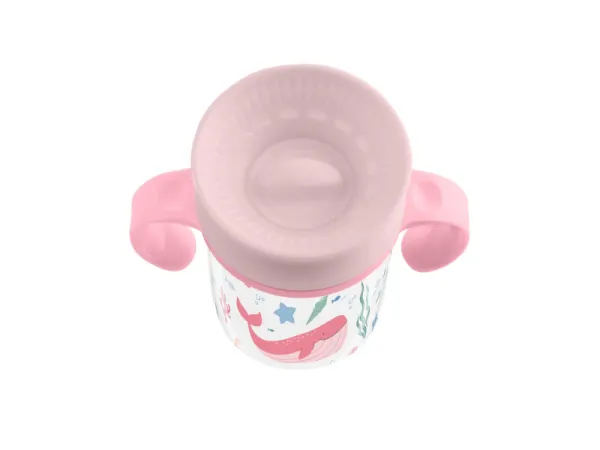 Hrnček trénovací 360 ° 300ml 12m + Deep Sea Pink 1