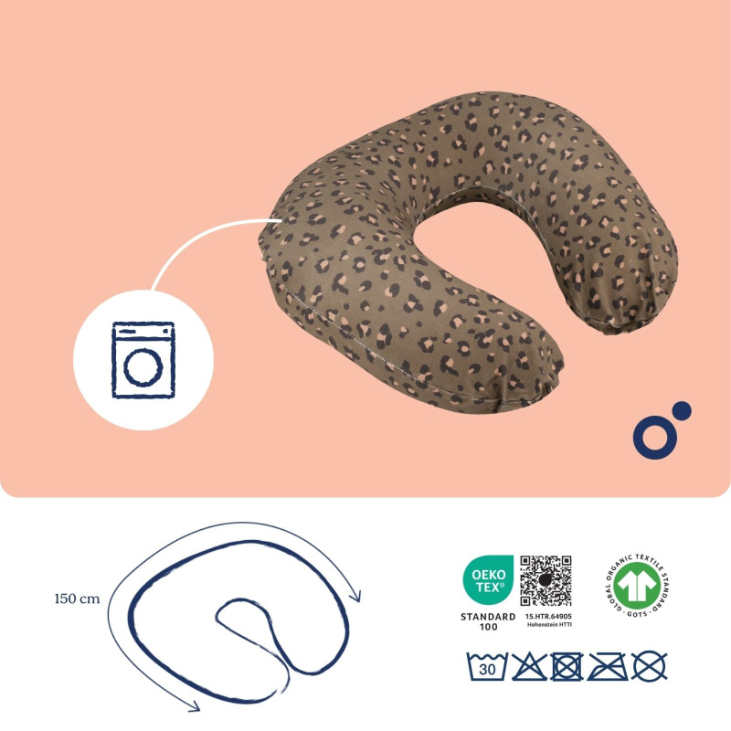 Doomoo Softy multifunkčný vankúš, LEOPARD BRONZE 6