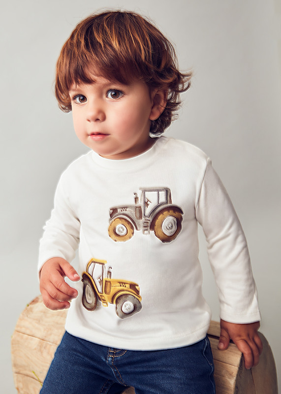 Mayoral Tričko Cream 5