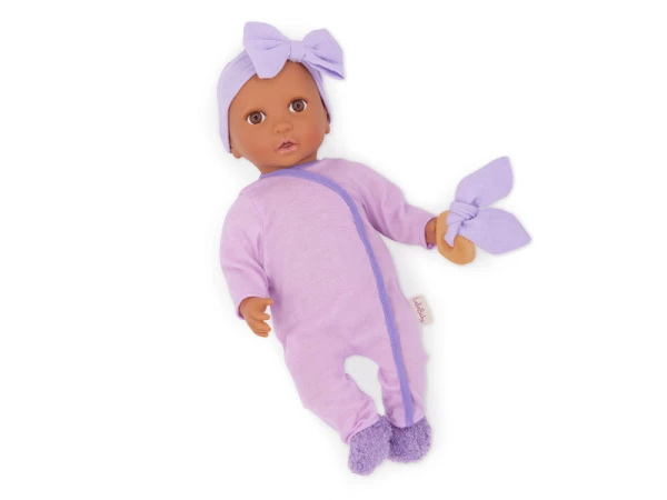 Dupačky pre bábiku fialové s doplnkami 1