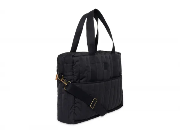 Prebaľovacia taška Puffed Moos Black 2