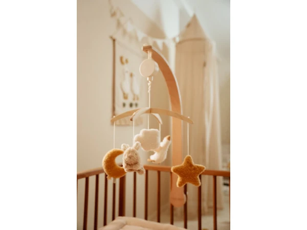 Hudobný kolotoč drevený Newborn Naturals 12