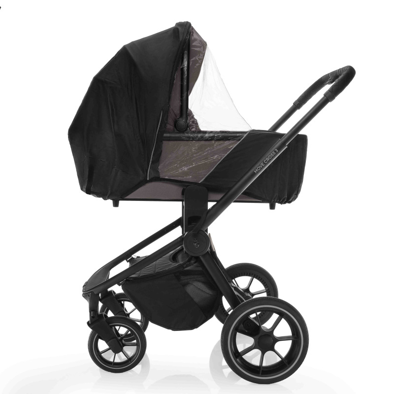 Pláštenka na kočík univerzálna exkluzív, Black 11