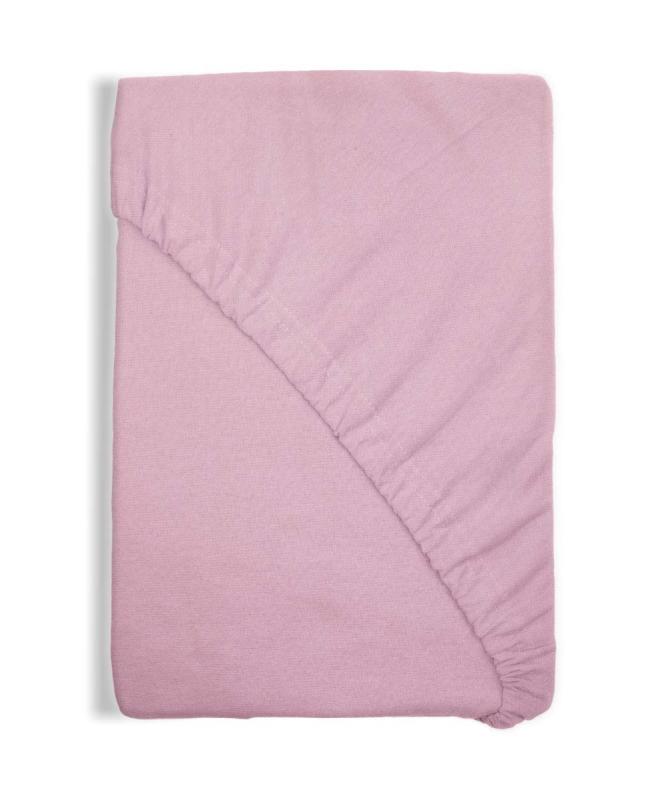 Detská okrúhla bavlnená plachta Klasik Baby Pink