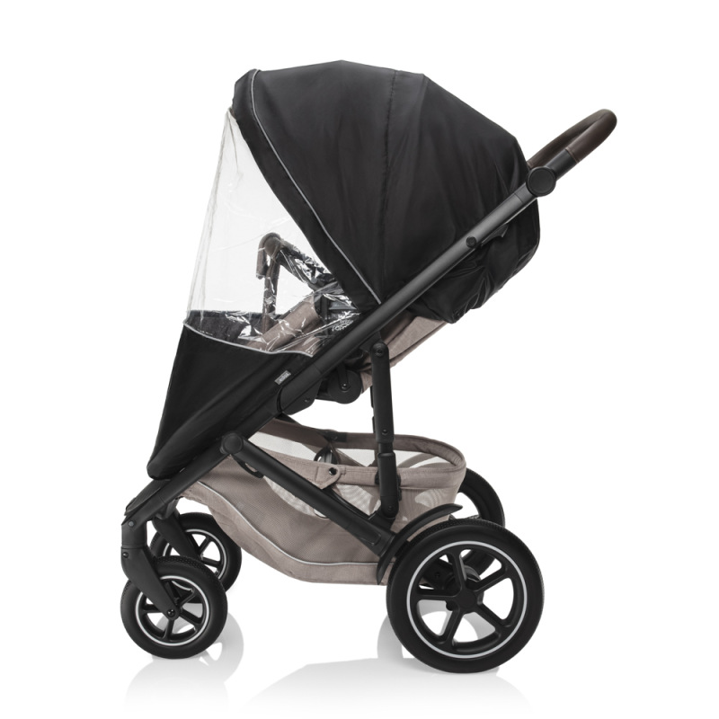 Pláštenka na kočík univerzálna exkluzív, Black 8
