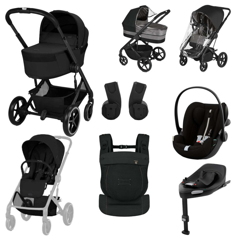 CYBEX Balios S Lux 2026 Set XL Fold Cot + nosič AMYA – Black