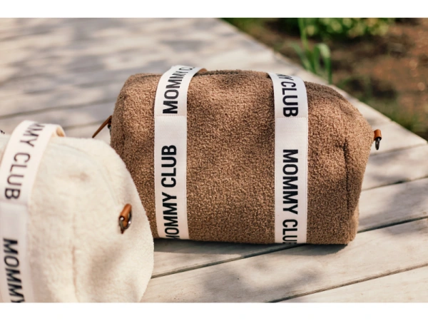 Prebaľovacia taška Mommy Club Signature Teddy Soft Brown 12
