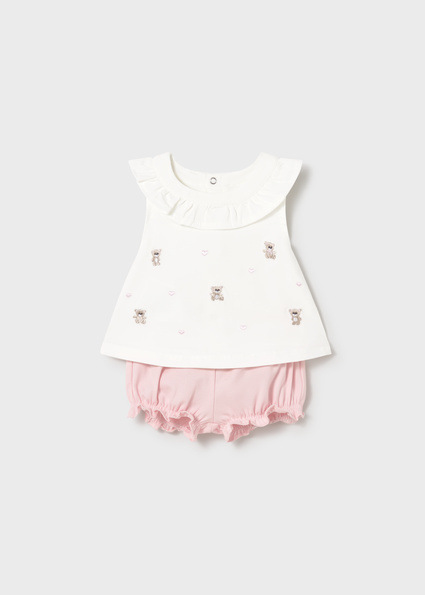 Mayoral krátke tielko a kraťasy Baby rose 3