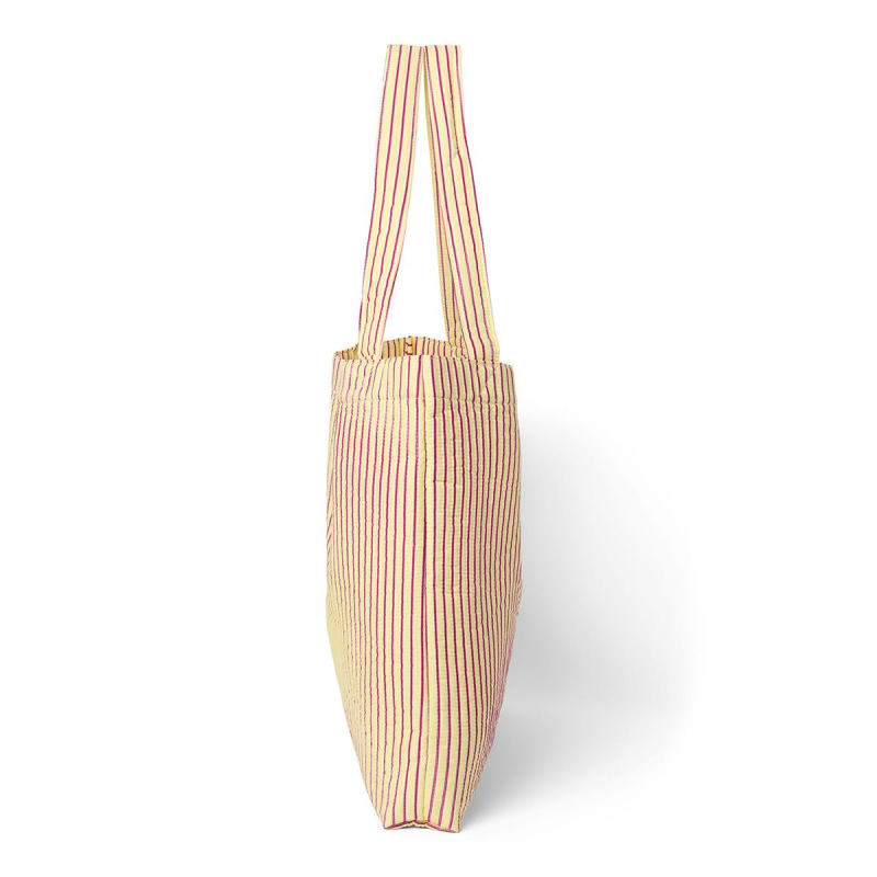 STUDIO NOOS - Poplin MOM BAG | Butter Yellow Striped 2