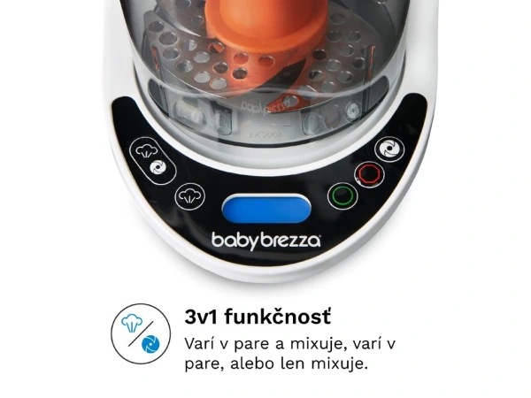 Baby Brezza Food Maker Deluxe - parný varič a mixér 4