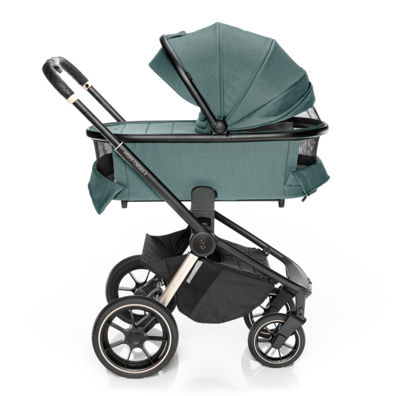 Set kočík Move Cross 3 + hlboká korba Move XL 3 + autosedačka XM podľa vlastného výberu + báza, Anti 16