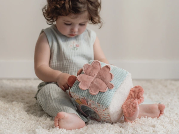 Kocka textilna králiček Miffy Lucky Blossom 9