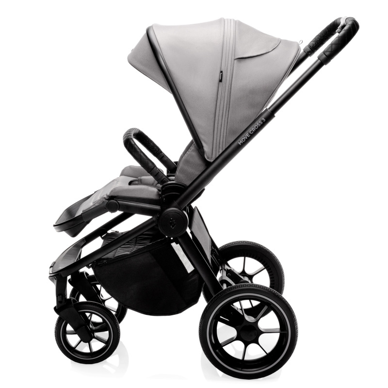 Maxi set KočíkMove Cross 3, Metal Grey 2
