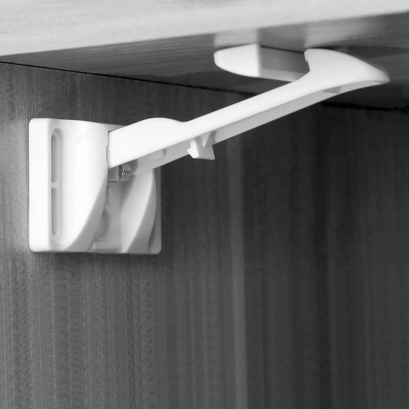 Zámok skriniek 2ks, white 4