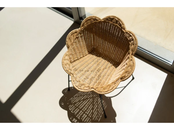 Kreslo detské ratanové Flower 5