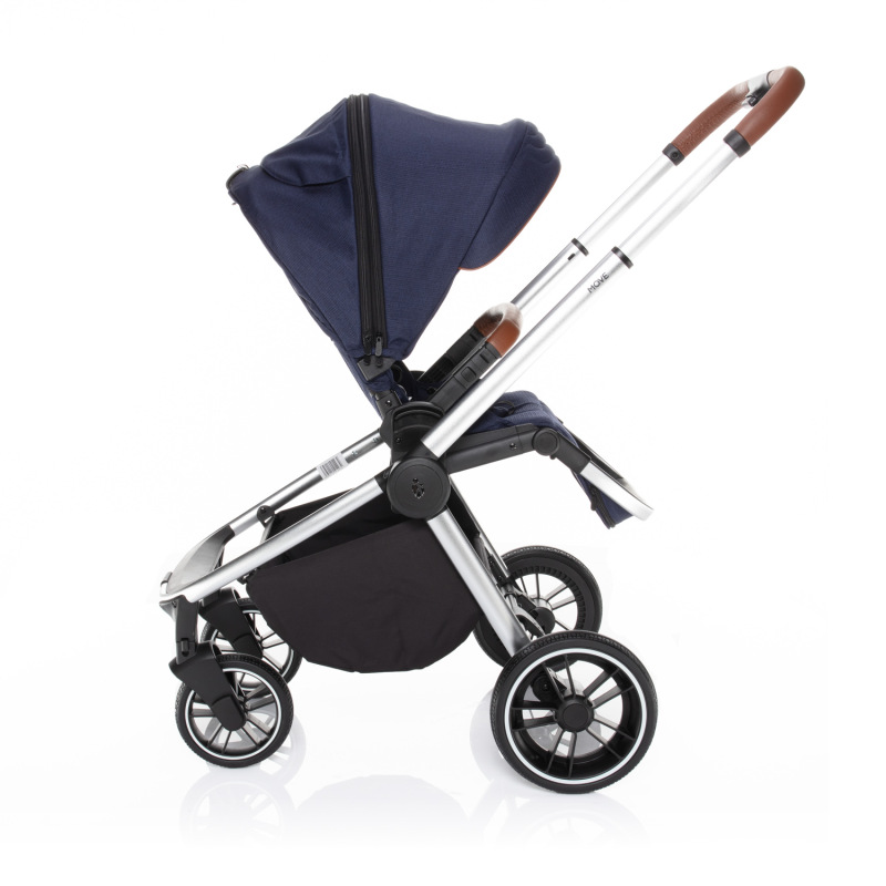 SET kočík Move+ korba+adaptéry+autosedačka+báza, Sky Blue/Silver 7