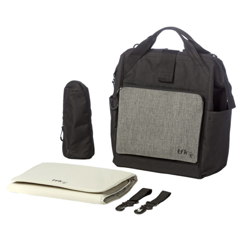 Tfk diaperbag black 1