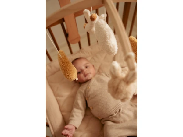 Hudobný kolotoč drevený Newborn Naturals 15