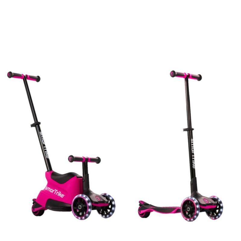 Trojkolka Kolobežka 2 v 1 SmarTrike Ride-on Pink 1 - 12rokov 5