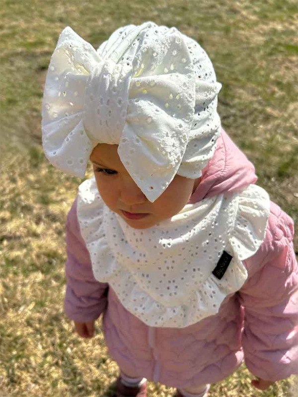 Detská čiapka turban Madeira - SMOTANOVÁ 6