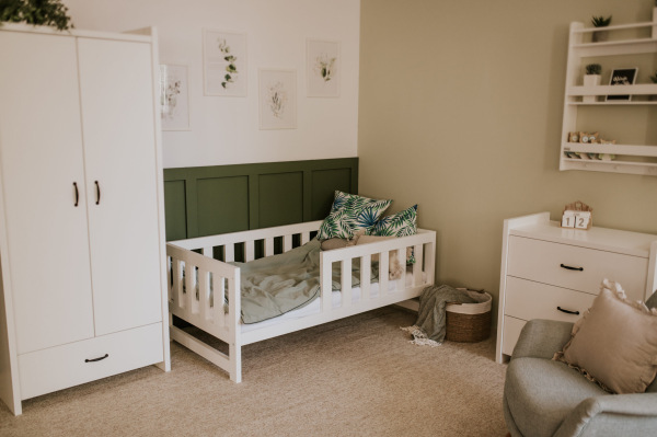 KLUPS Detská posteľ 160x80 AMELIA biela 1