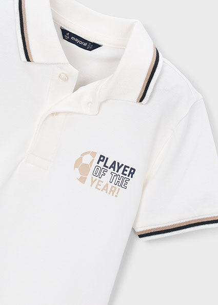 Mayoral chlapčenska polokošla Cream 2