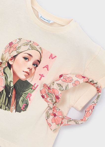 Mayoral tričko s čelenkou Chickpea 5