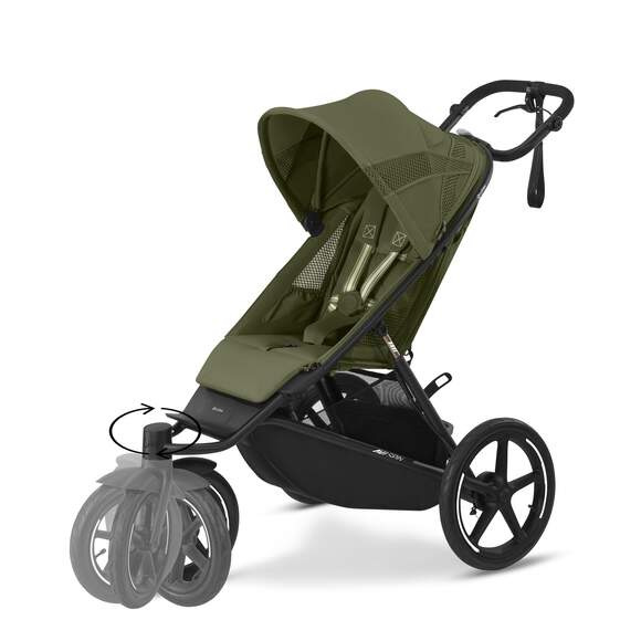 Športový kočík Cybex Avi Spin - Moss Green 4